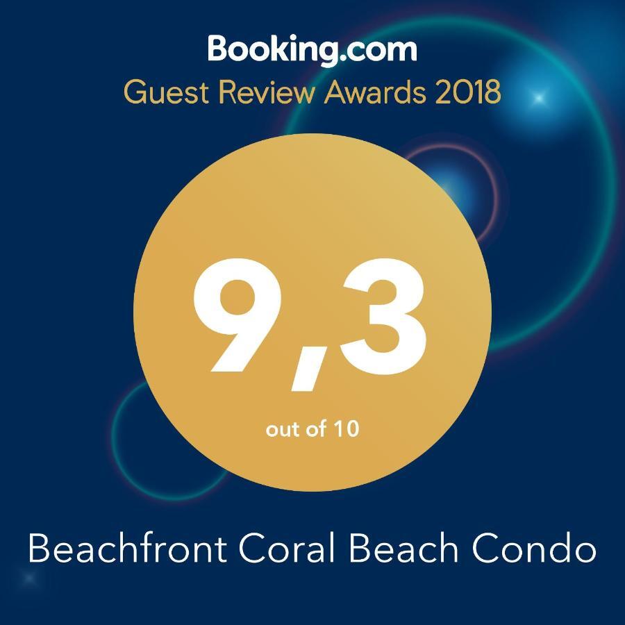 Beachfront Coral Beach Condo San Juan Exterior photo